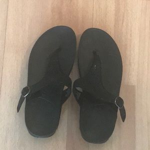 Black Dressy Platform Sandals